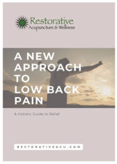 A New Approach to Low Back Pain